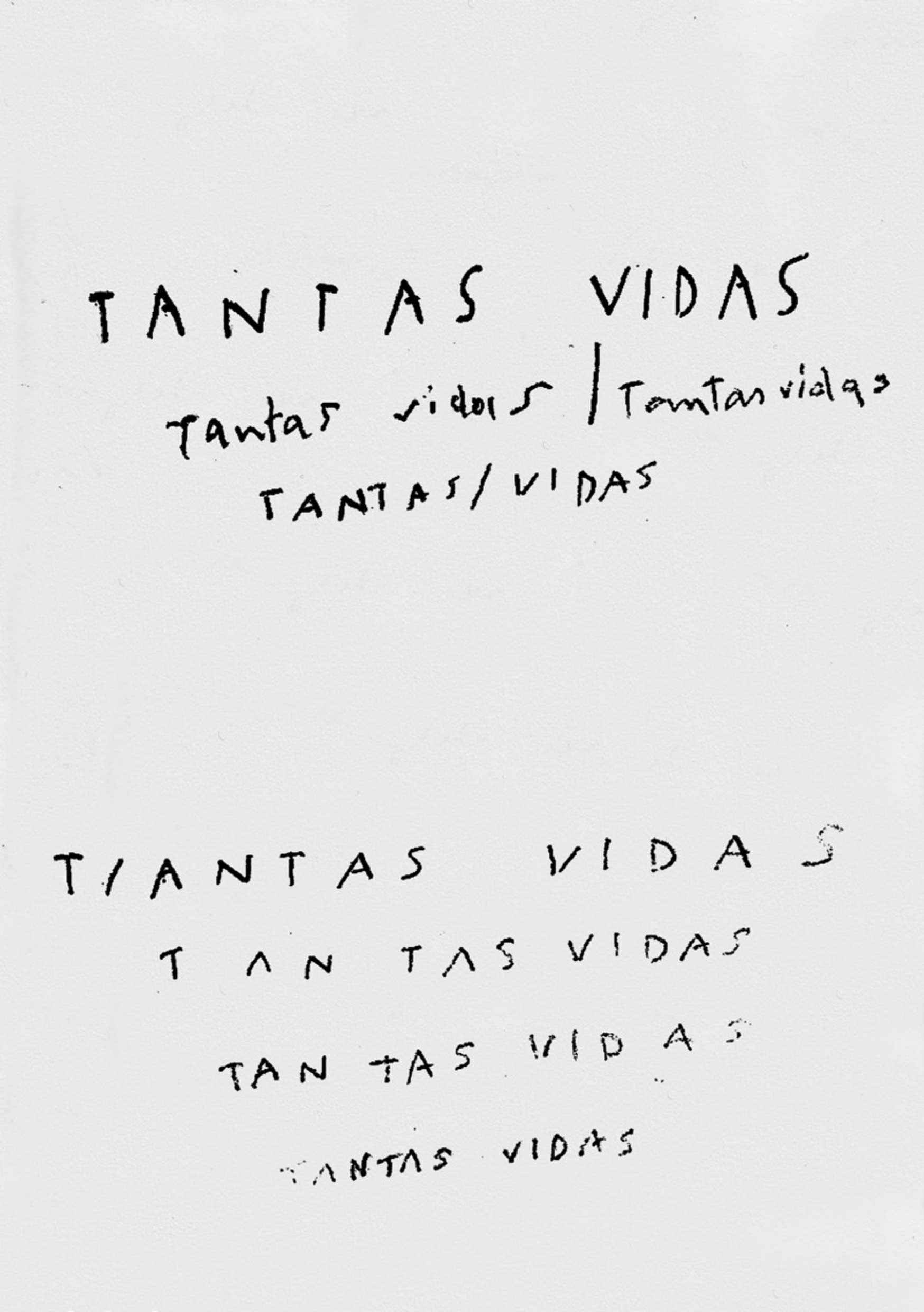 Vinilo Tantas Vidas
